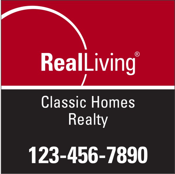 enhanced logo sign panel, 24 GA steel 24h x 24w