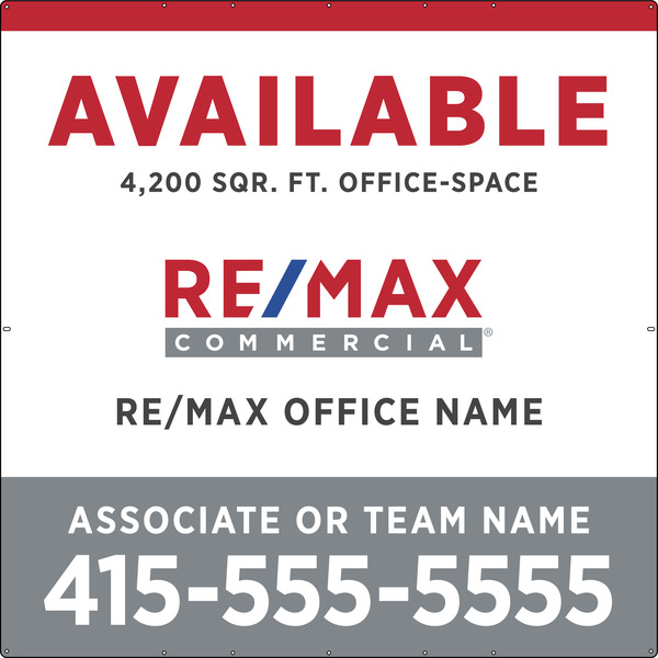 Commercial SF Sign Panel, 48h x 48w