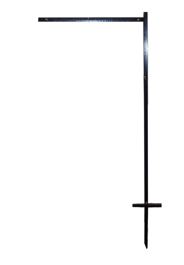 real estate flag stake, 44 - Black