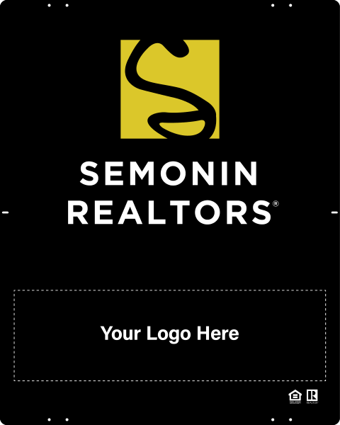 Logo Sign Panel, 30h x 24w, Steel