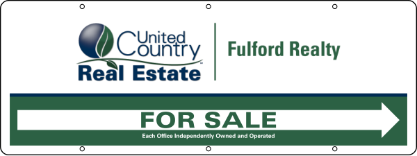 For Sale Sign Panel,  24 GA Steel 9h x 24w