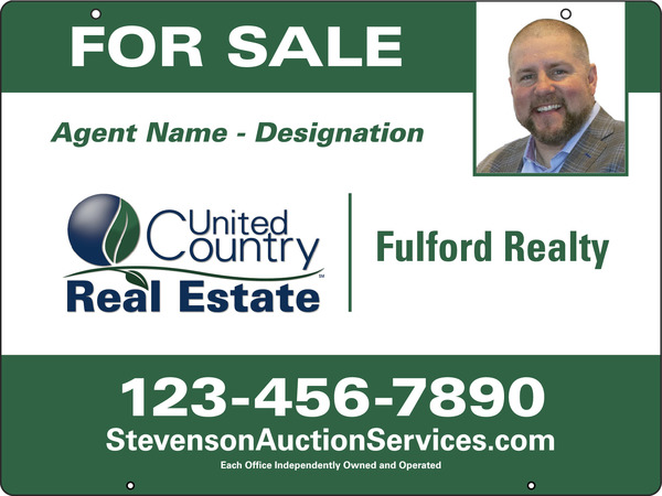 Hanging Photo Sign Panel, 18h x 24w, Steel