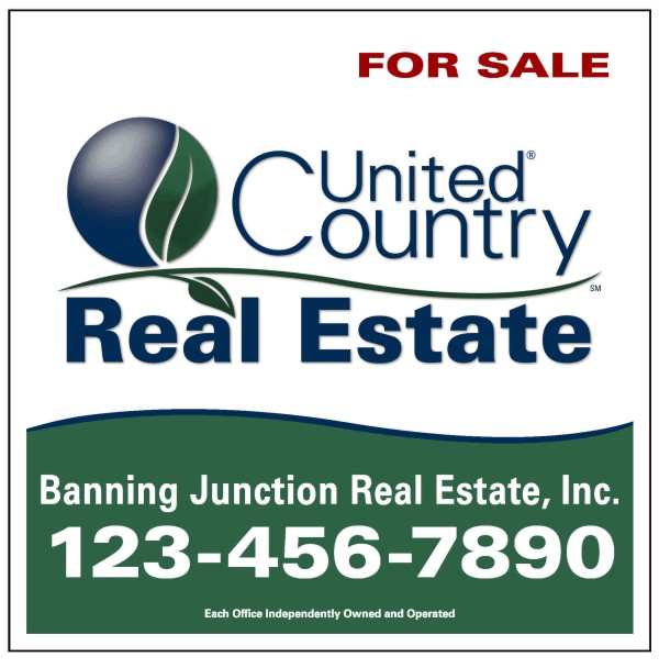 Sign Panel, 24 GA steel 20h x 20w