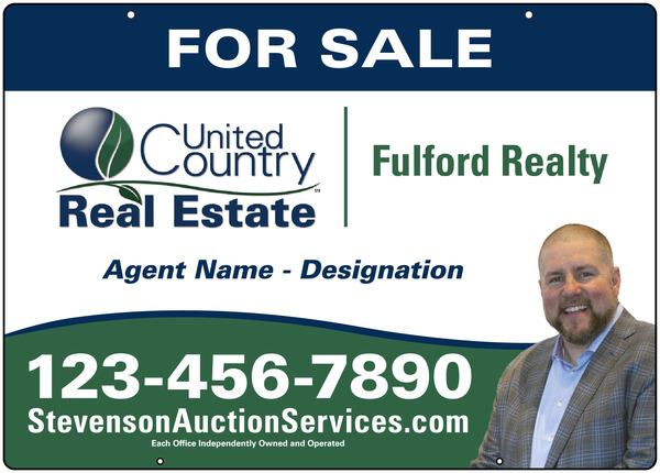 Hanging Photo Sign Panel, 20h x 28w, Steel