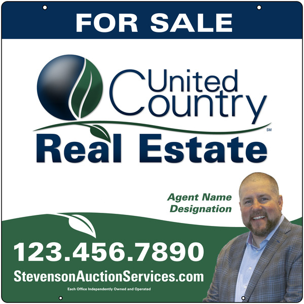 Hanging Photo Sign Panel, 24h x 24w, Steel