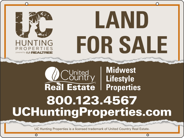 Office Hanging Sign Panel, 18h x 24w, Steel