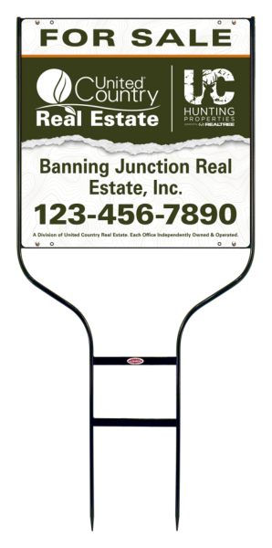 Round Rod Frame and Office Sign Panel Unit, 20h x 20w, Steel