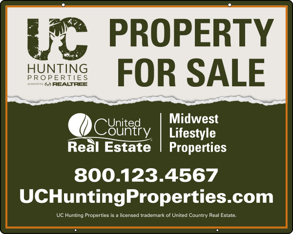 Office Hanging Sign Panel, 24h x 30w, Steel