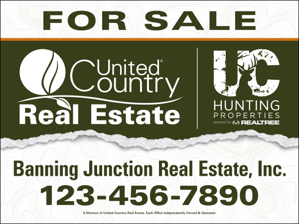 Office Sign Panel DF, 36h x 48w, 10mm Corrugated