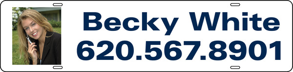 Real Estate Photo Sign Rider, Steel 6h x 24w