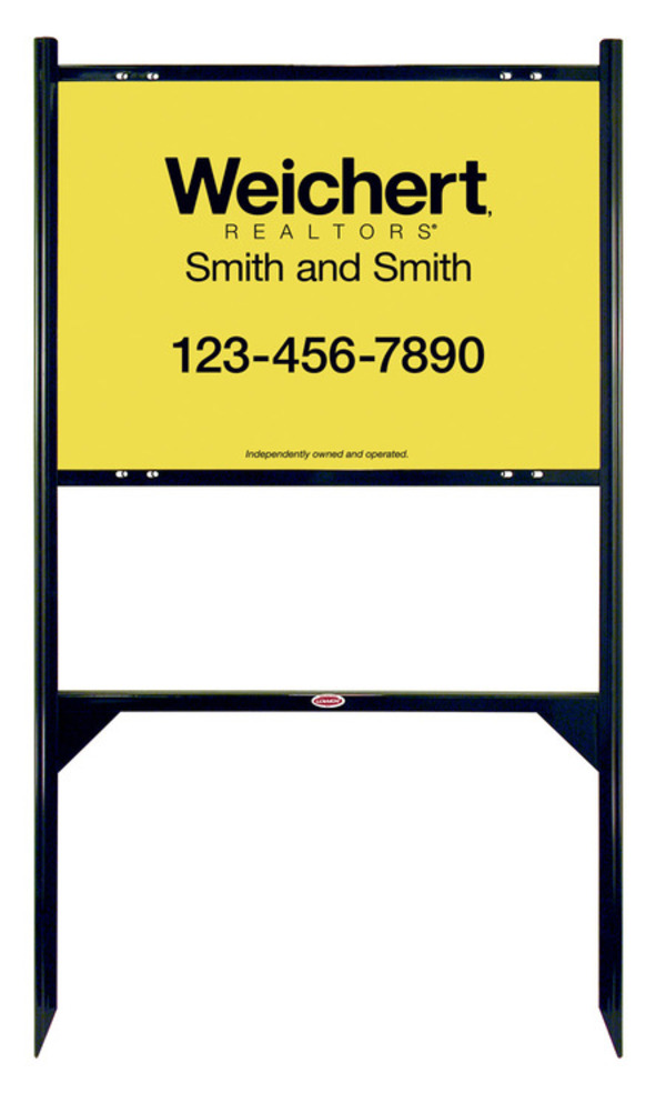 Angle Iron Frame and Sign Panel Unit, 18h x 24w