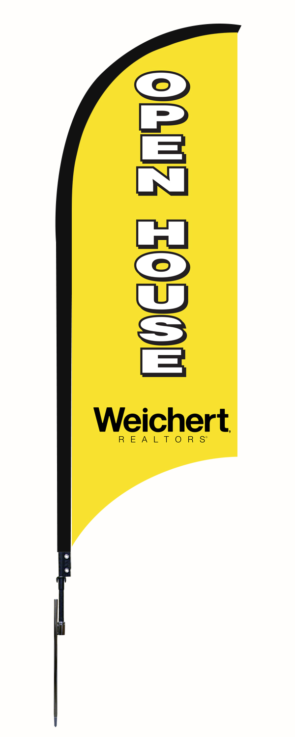 Open House Feather Flag Unit, 9-foot