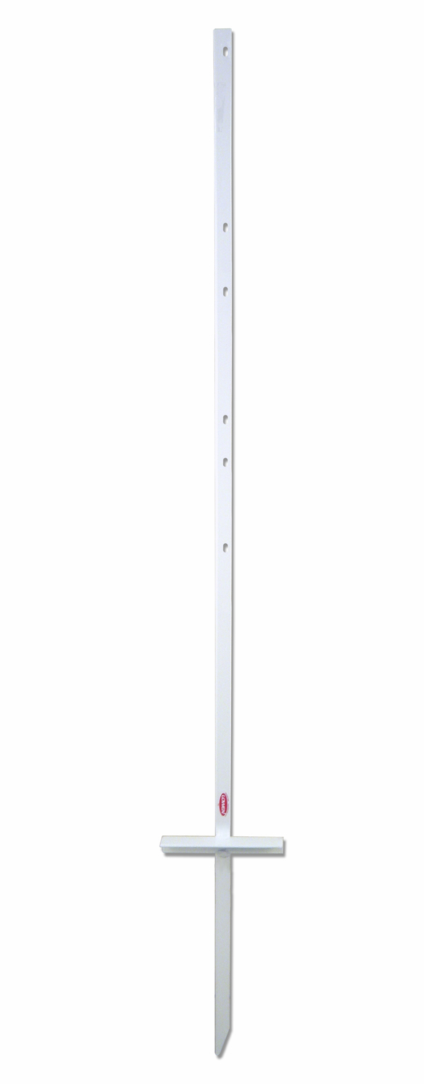 real estate angle iron sign stake, 48 white